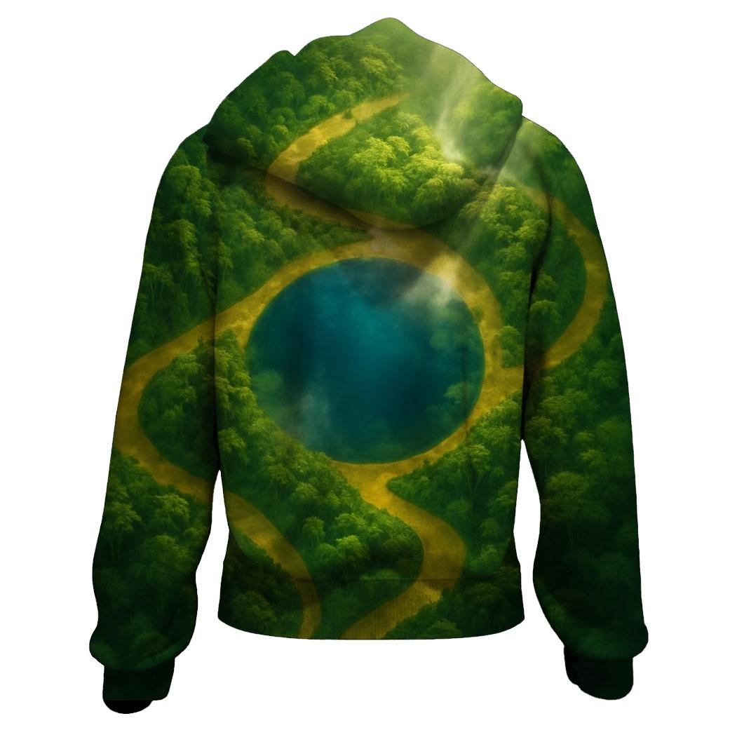 Brazilian Rainforest Heartbeat hoodies fashion