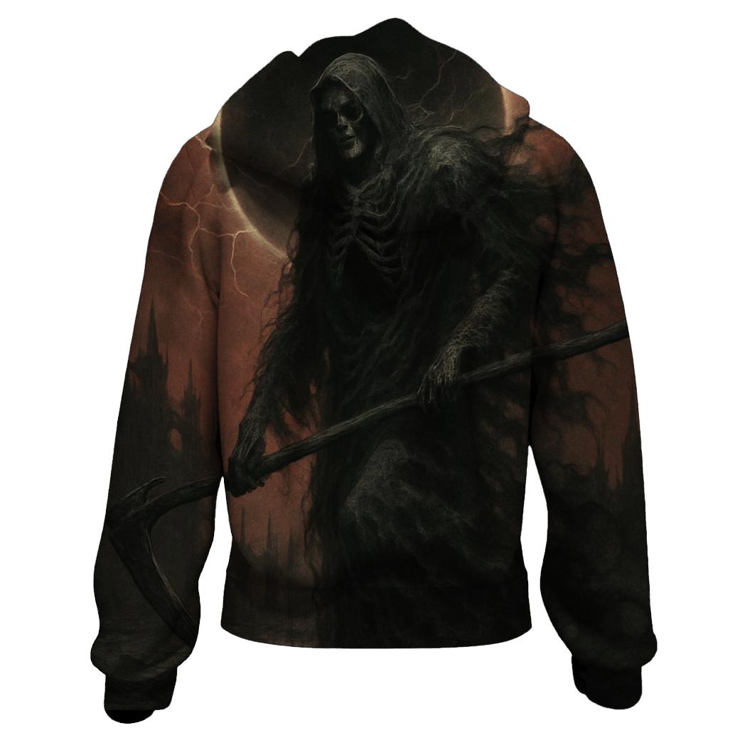 Harbinger Of The Ashen Eclipse embroidered hoodies