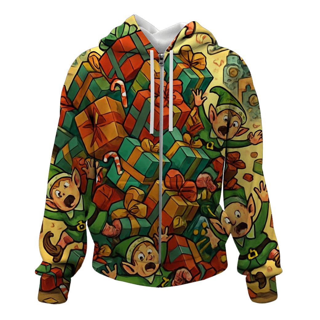Elves Workshop Gift Avalanche hoodie styles