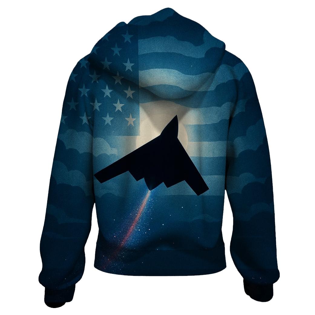 Silent Flight Of Freedom premium hoodies