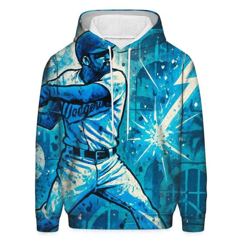 Electric Alley Graffiti Swing printed hoodies