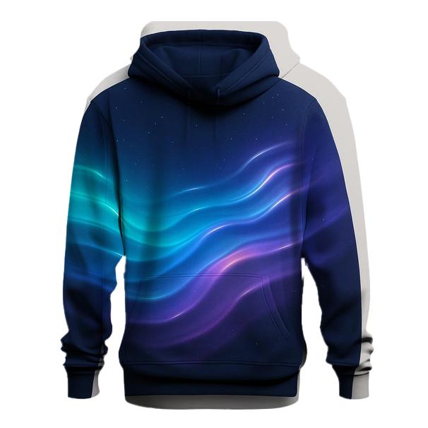 Aurora Tidal Gradient custom hoodies