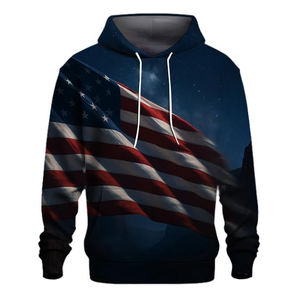 Liberty Wind Over Canyon Night printed hoodies