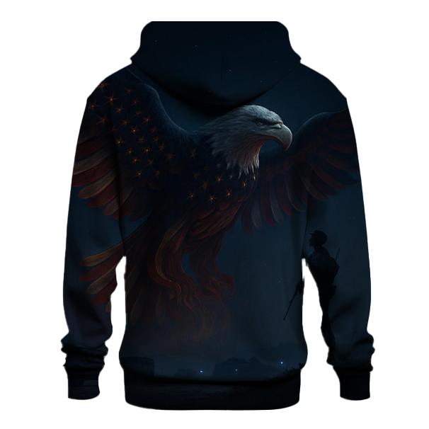 Guardian Eagle Over Silent Watch pullover hoodies
