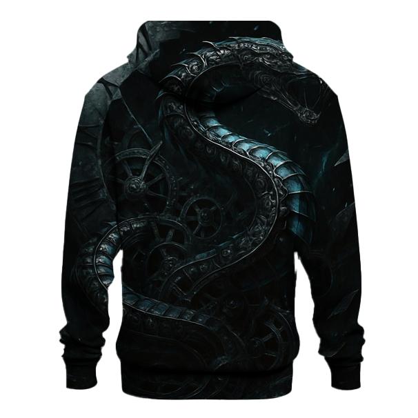 Serpent Of The Clockwork Abyss lightweight hoodies