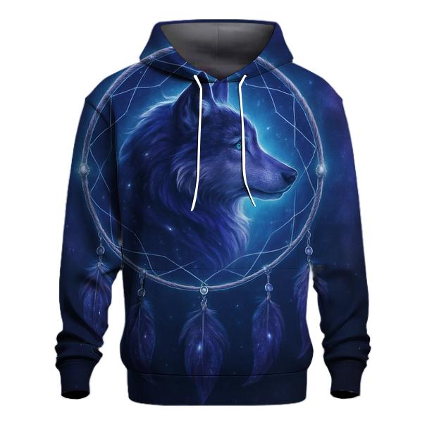 Celestial Dreamcatcher Wolf hoodie trends