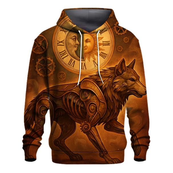 Clockwork Dusk Wolf hoodie styles