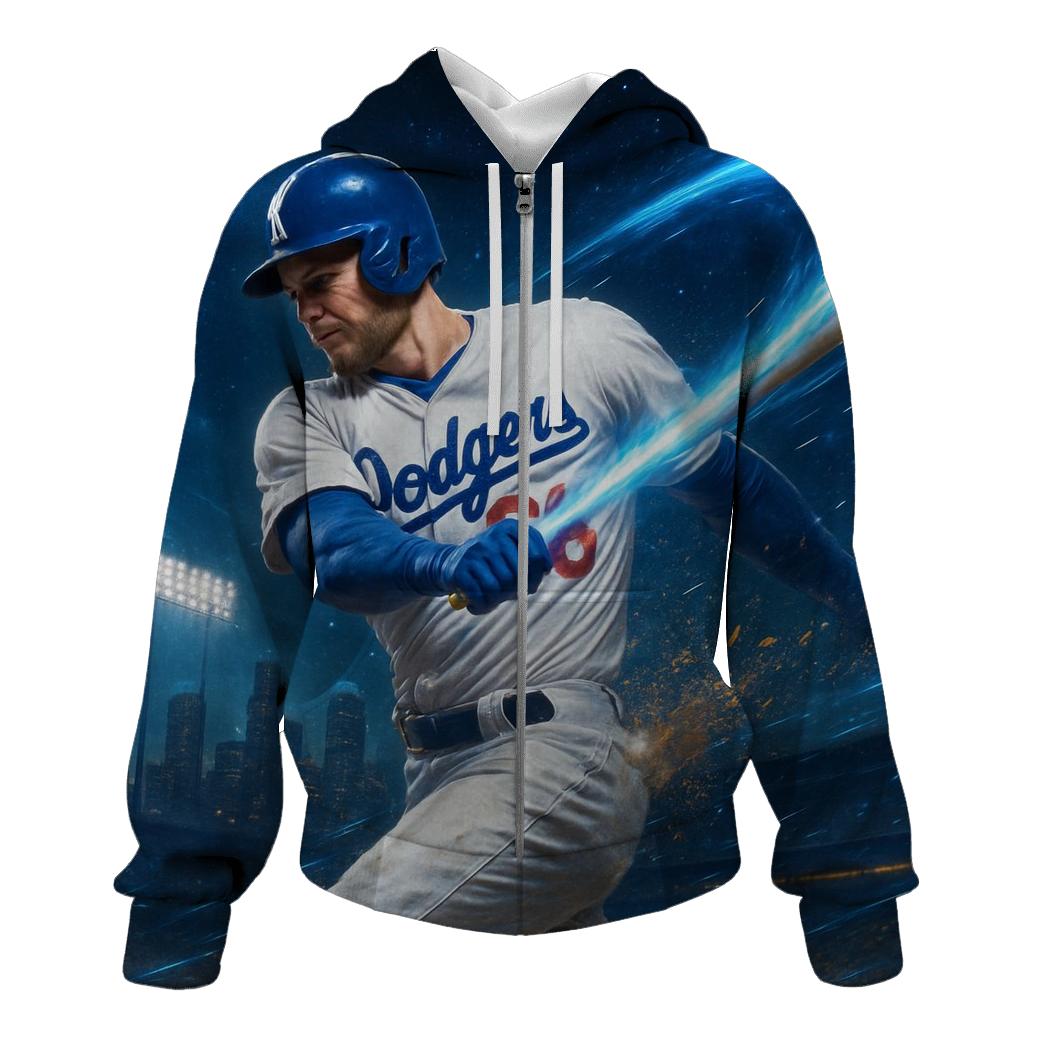 Blue Comet Home Run Arc custom hoodies