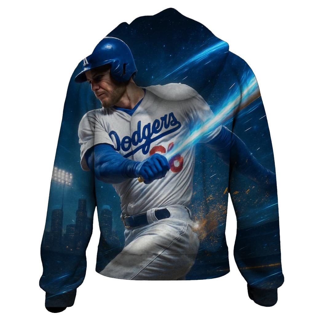 Blue Comet Home Run Arc custom hoodies
