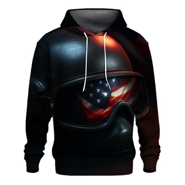 Stars Reflected In Steel pullover hoodies