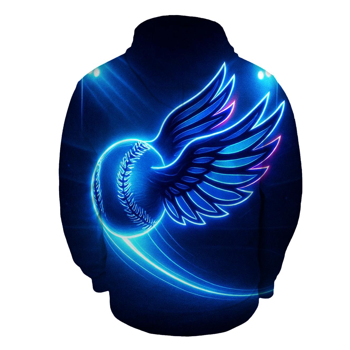 Blue Jays Arc Across The Night Field hoodies fashion