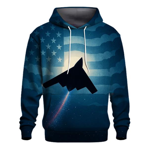 Silent Flight Of Freedom premium hoodies