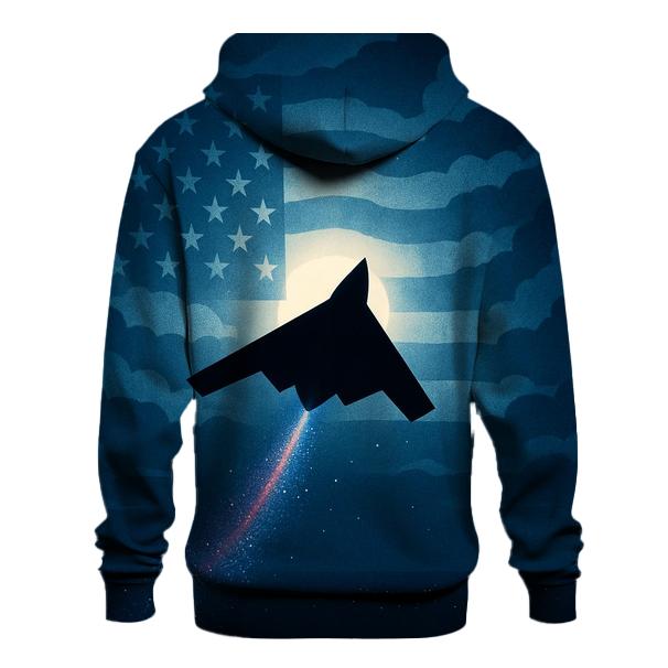 Silent Flight Of Freedom premium hoodies
