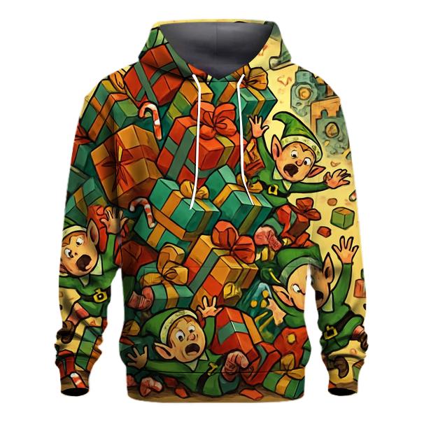 Elves Workshop Gift Avalanche heavyweight hoodies