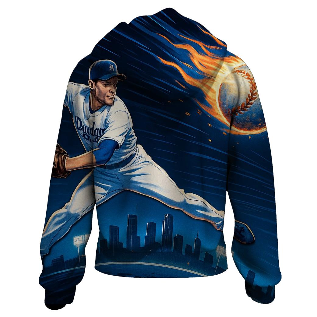 Skyline Fastball Meteor Shower embroidered hoodies