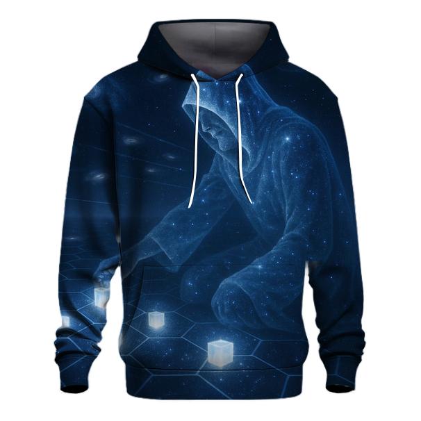 Stellar Architect At The Edge Of Infinity premium hoodies