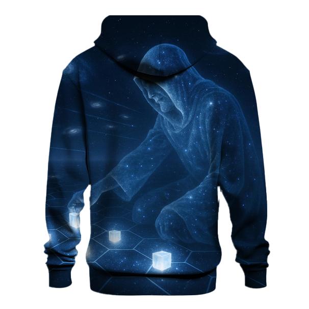 Stellar Architect At The Edge Of Infinity premium hoodies