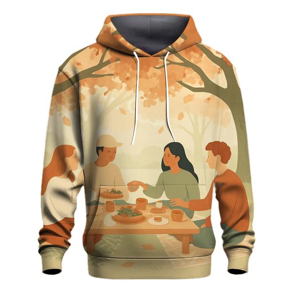 Thankful Autumn Picnic Under The Oaks hoodies fashion