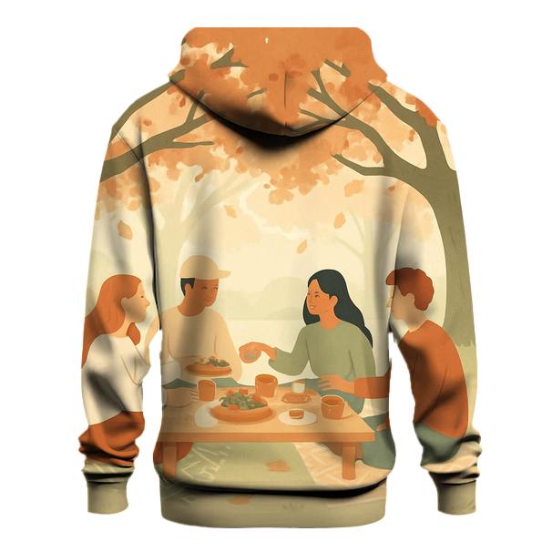 Thankful Autumn Picnic Under The Oaks hoodies fashion