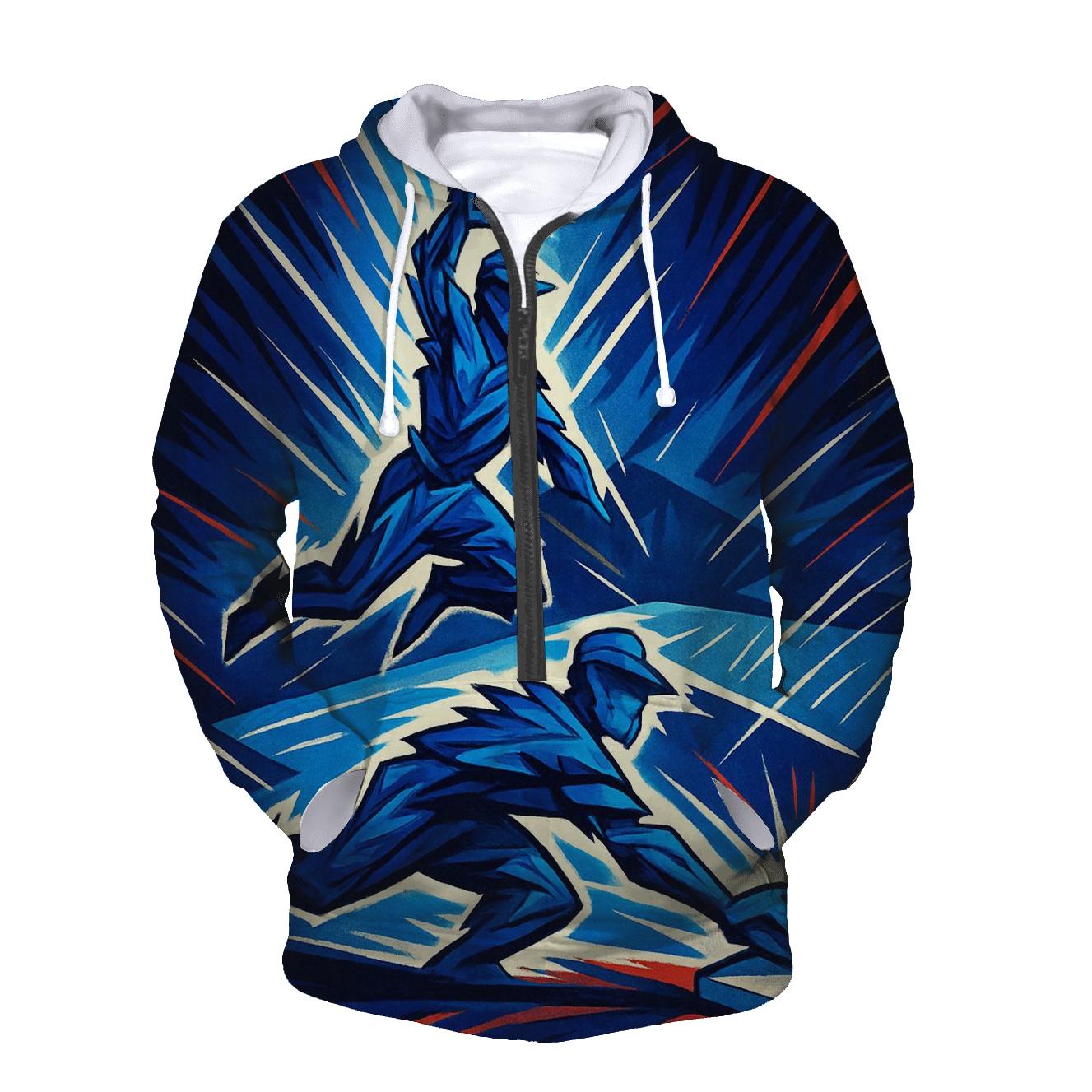 Feathered Double Play In Blue Jays Style hoodie designs