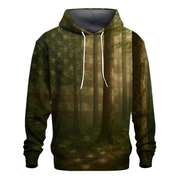 Forest Camouflage Stars Under Canopy hoodie trends