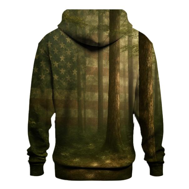 Forest Camouflage Stars Under Canopy hoodie trends