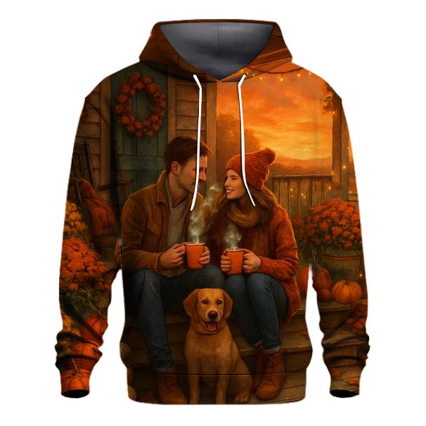 Pumpkin Spice Porch Gathering hoodie designs