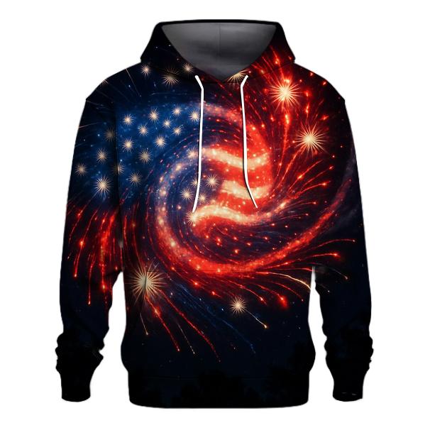 Fireworks Spiral Flag Galaxy hoodie trends
