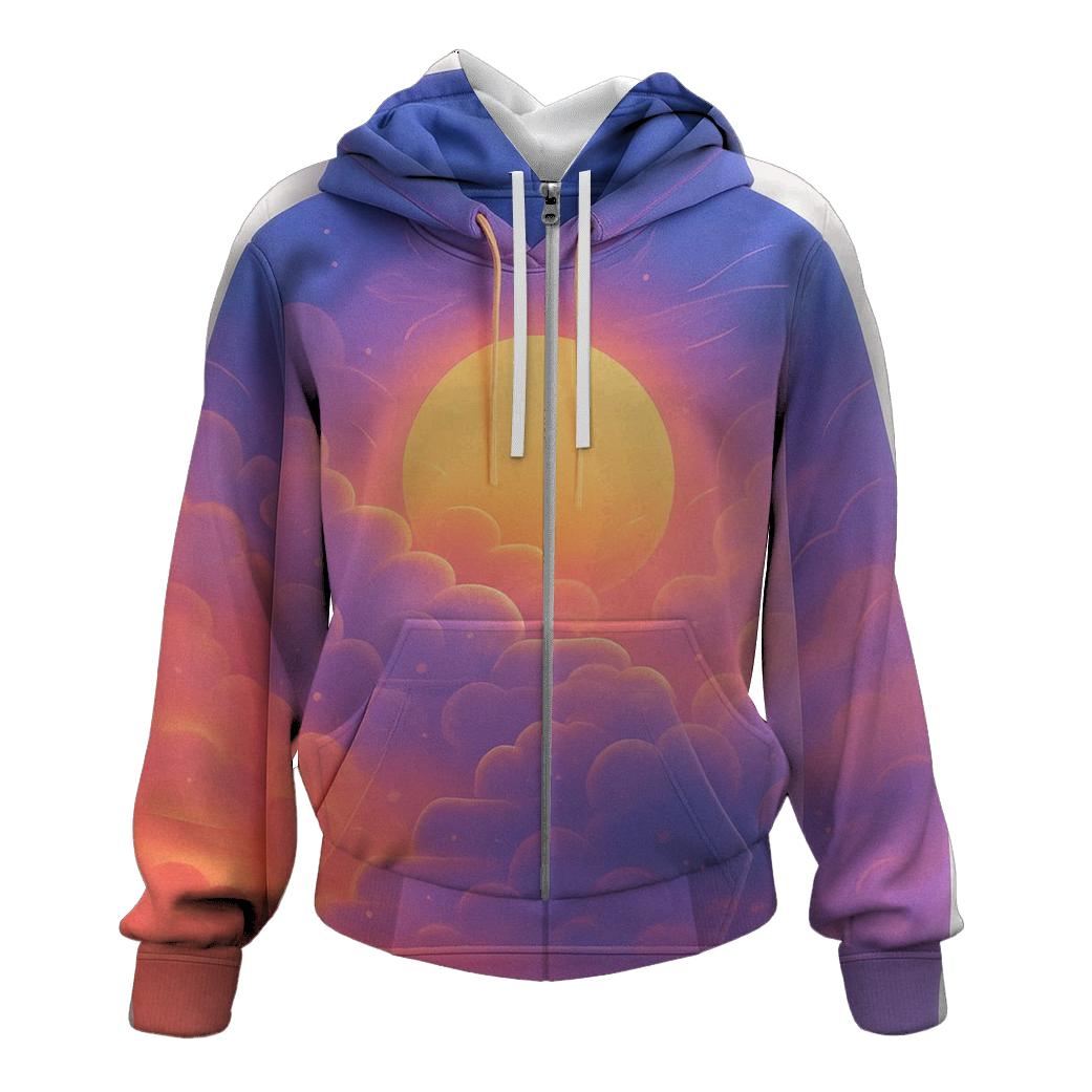 Cloud Steps To The Sun designer hoodies