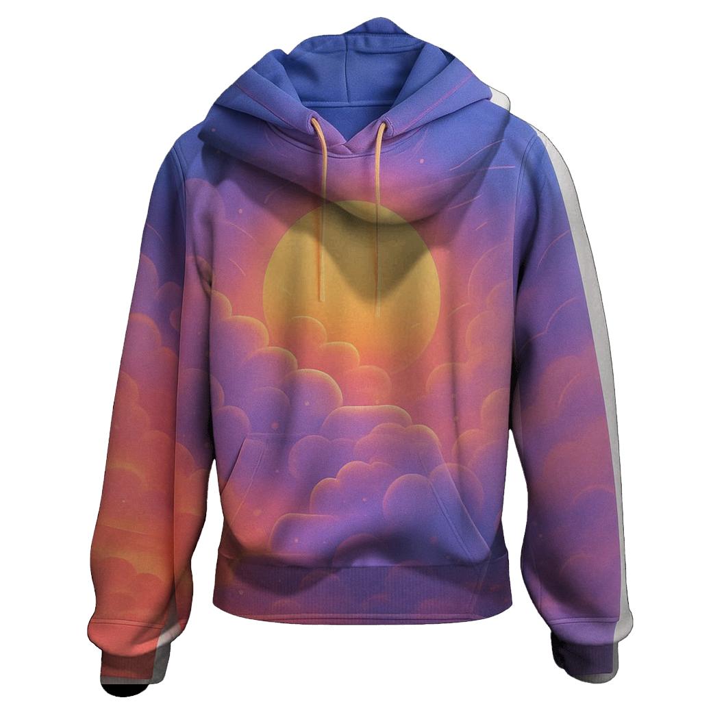 Cloud Steps To The Sun designer hoodies