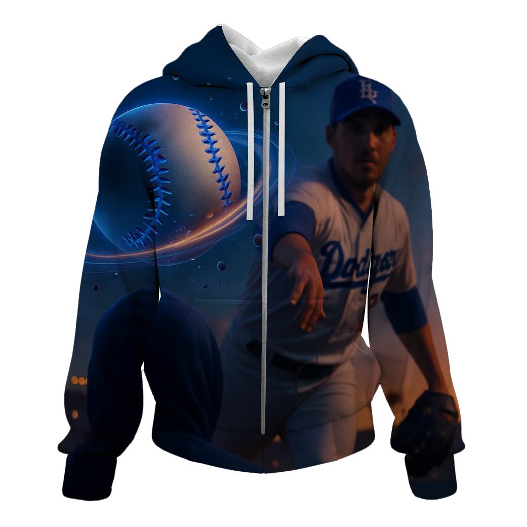 Galaxy Curveball Horizon zip-up hoodies