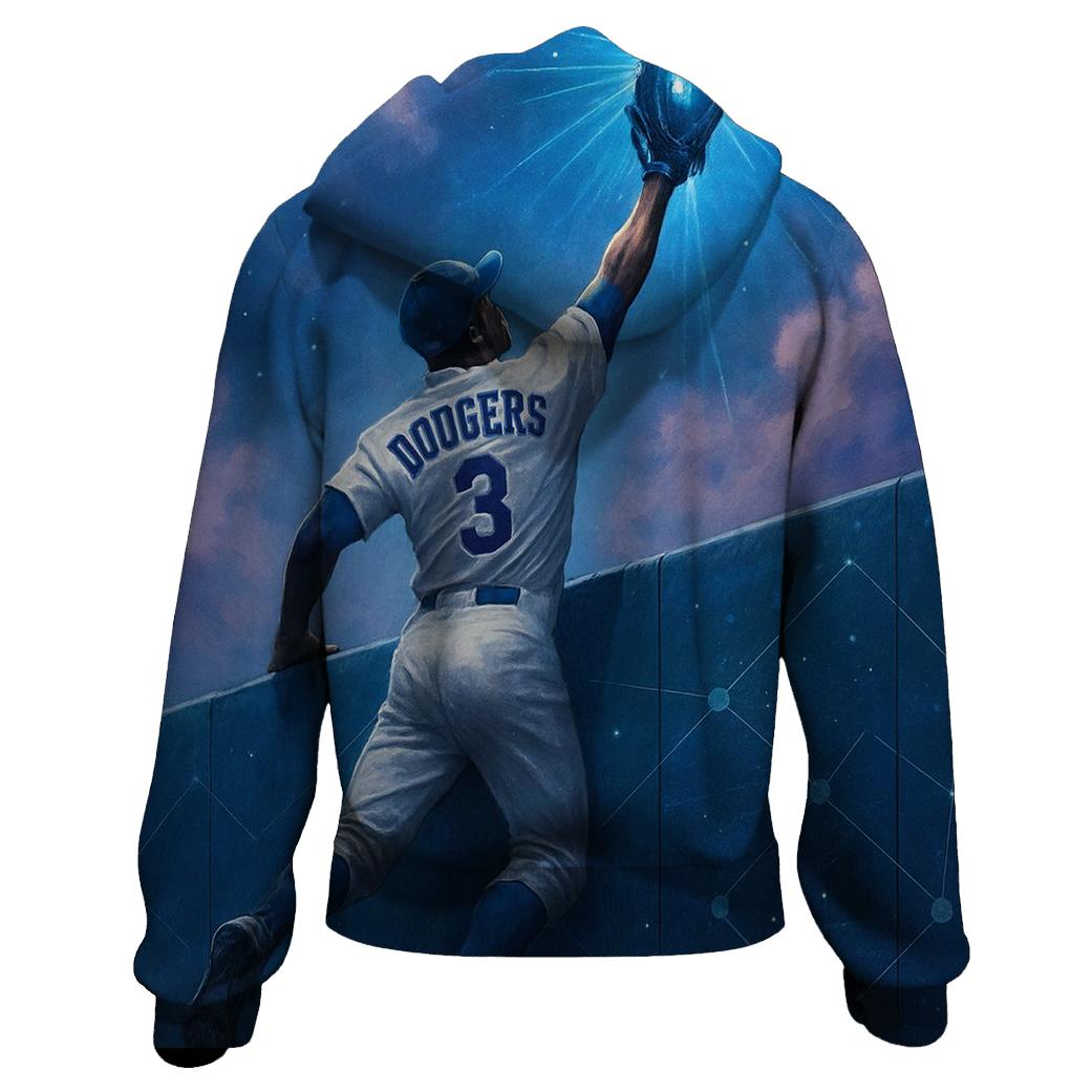 Celestial Catch At The Wall printed hoodies