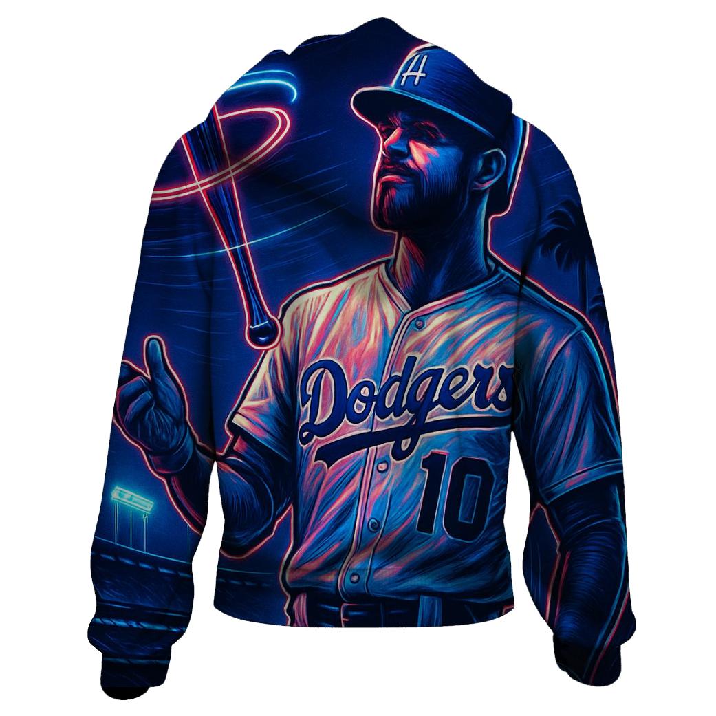 Neon Orbit Bat Flip heavyweight hoodies