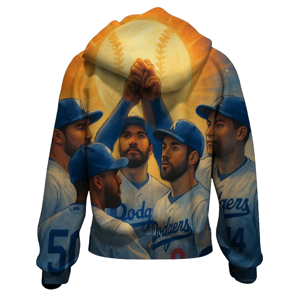 Cosmic Dugout Brotherhood graphic hoodies