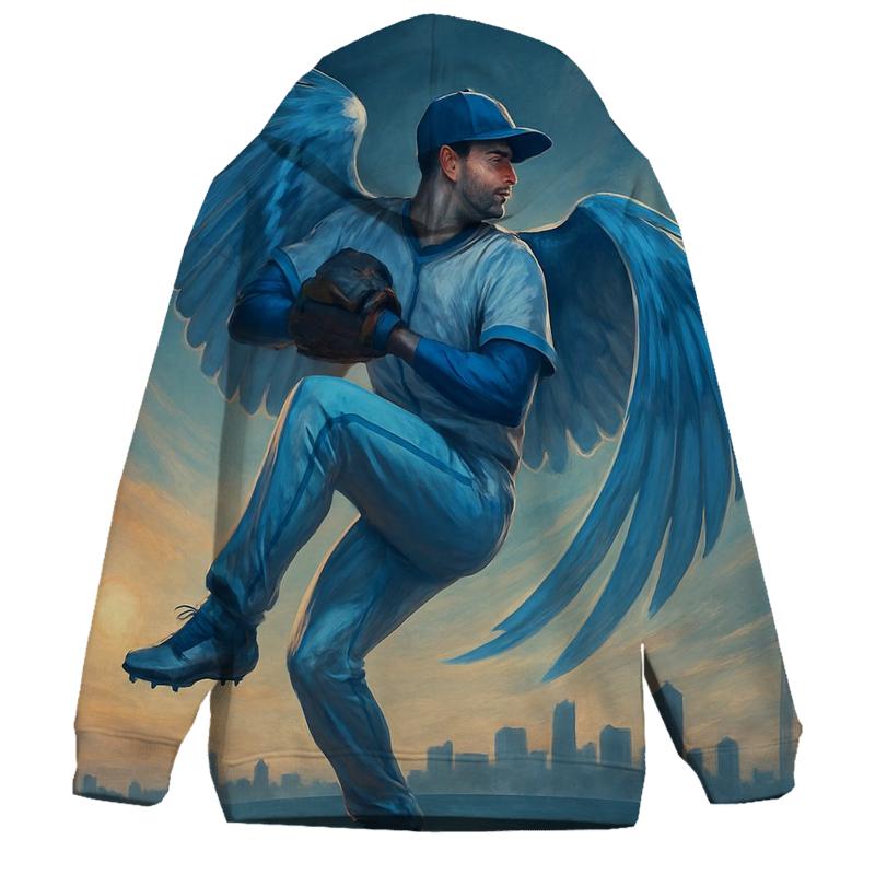 Rising Horizon Pitcher Blue Jays Fusion embroidered hoodies