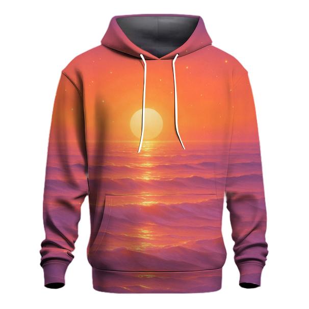 Celestial Tide Sunset hoodie designs