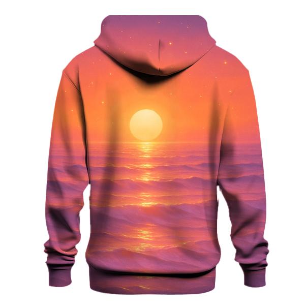 Celestial Tide Sunset hoodie designs