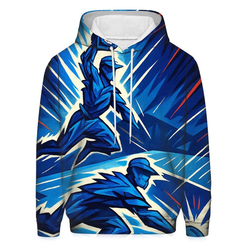 Feathered Double Play In Blue Jays Style hoodie designs