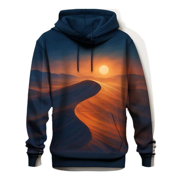 Desert Echoes At Dusk lightweight hoodies