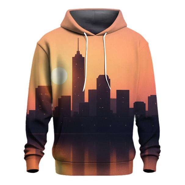 Skyline Reverie Sunset hoodies fashion