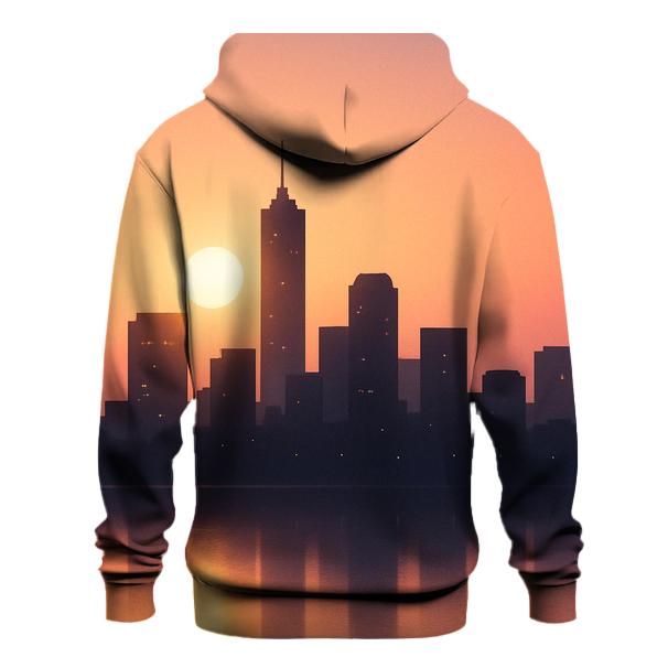 Skyline Reverie Sunset hoodies fashion