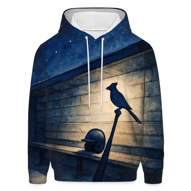 Starlit Dugout Dreams Blue Jays Tribute heavyweight hoodies