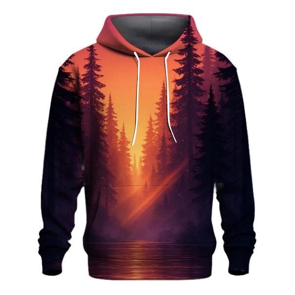 Forest Canopy Afterglow designer hoodies