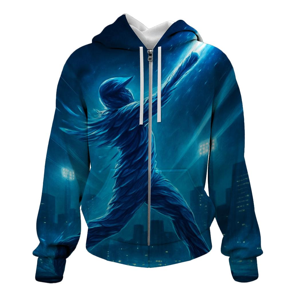 Skyline Surge With Blue Jays Spirit custom hoodies