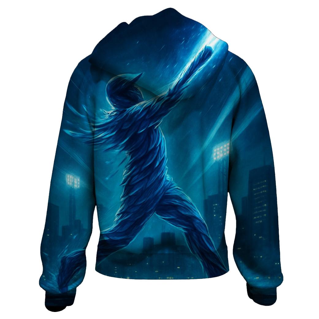 Skyline Surge With Blue Jays Spirit custom hoodies