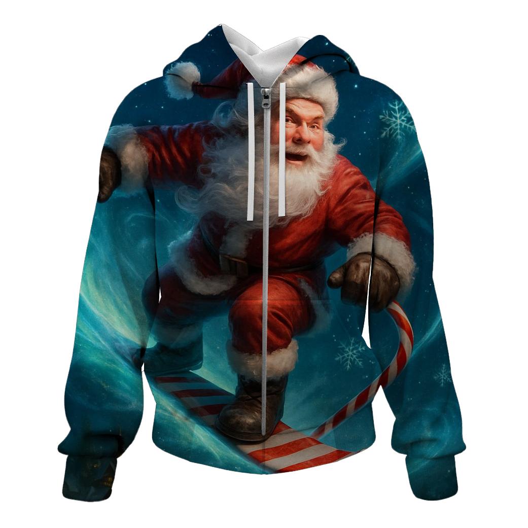Aurora Trailblazer Santa custom hoodies