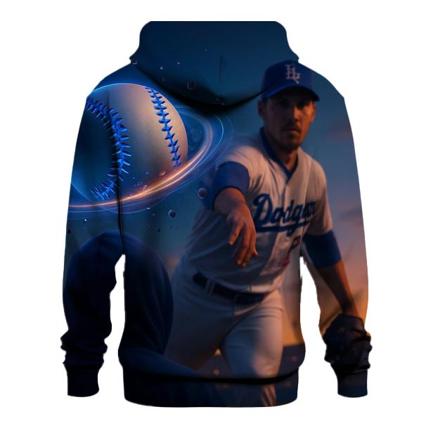Galaxy Curveball Horizon printed hoodies