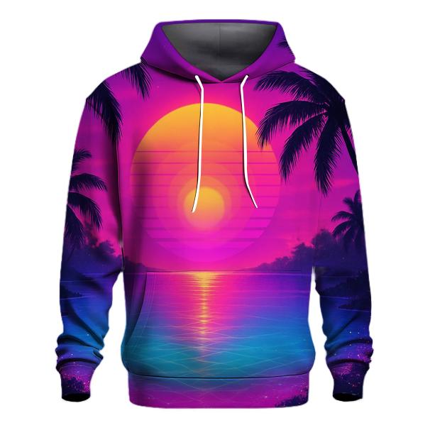 Neon Lagoon Sundown hoodie trends