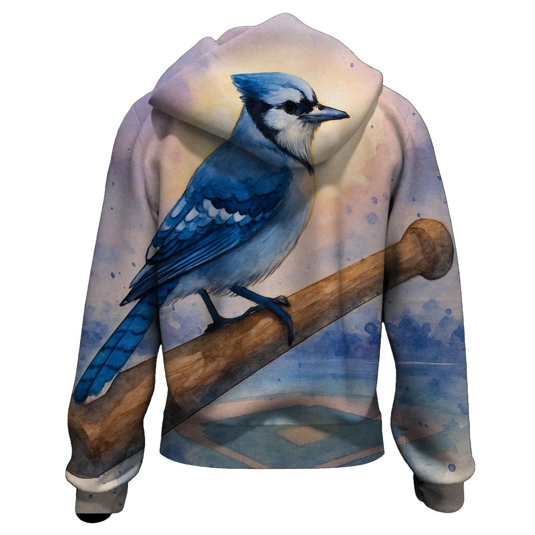 Twilight Nest Diamond With Blue Jays Energy premium hoodies