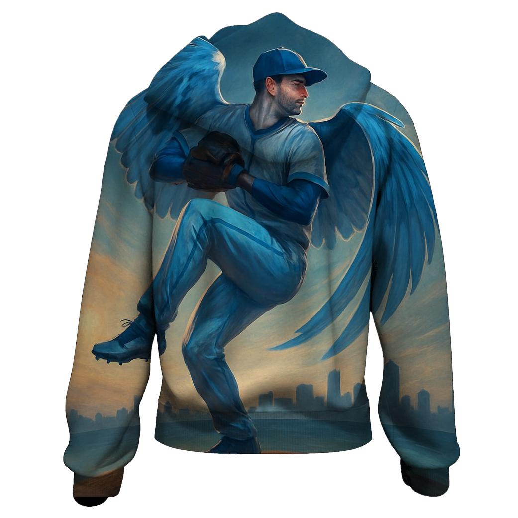 Rising Horizon Pitcher Blue Jays Fusion hoodie trends